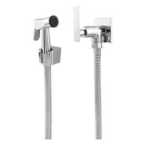 Ducha Higienica Luxo Em Metal  C73 Cromado 1/4 Volta
