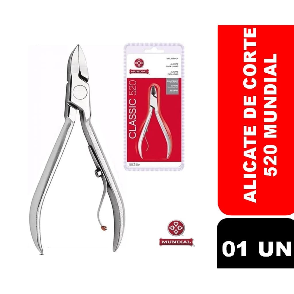 Alicate Cortador de Unhas 520-C Mundial