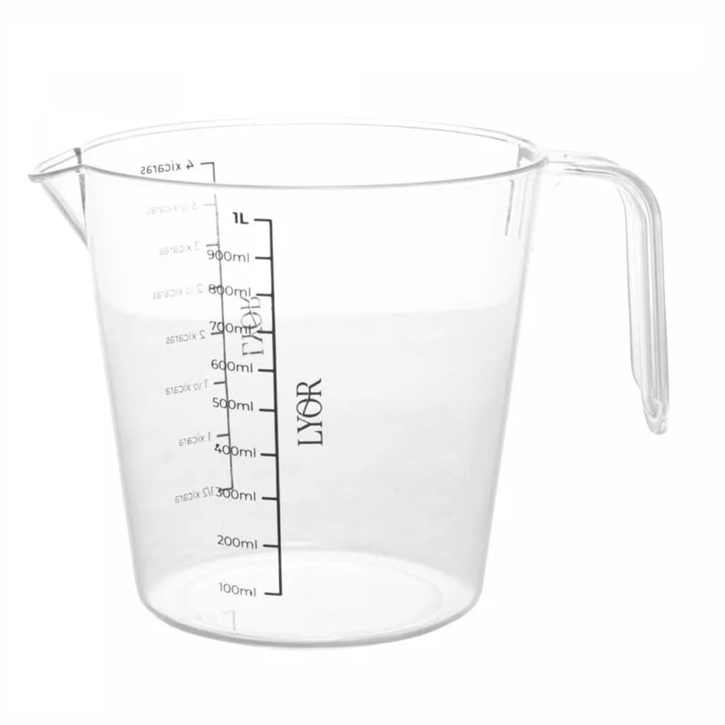 Jarra Medidora de Plastico 1litro Lyor