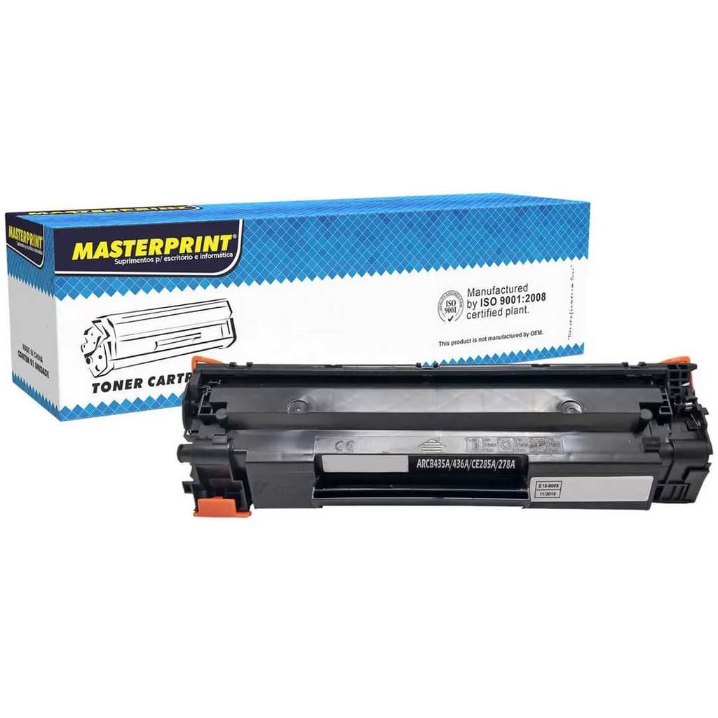 Premium Toner Compatível com CB435A CB436A CE285A CE278A Para Uso Em P1102w 1102 M1132 Mfp Preto