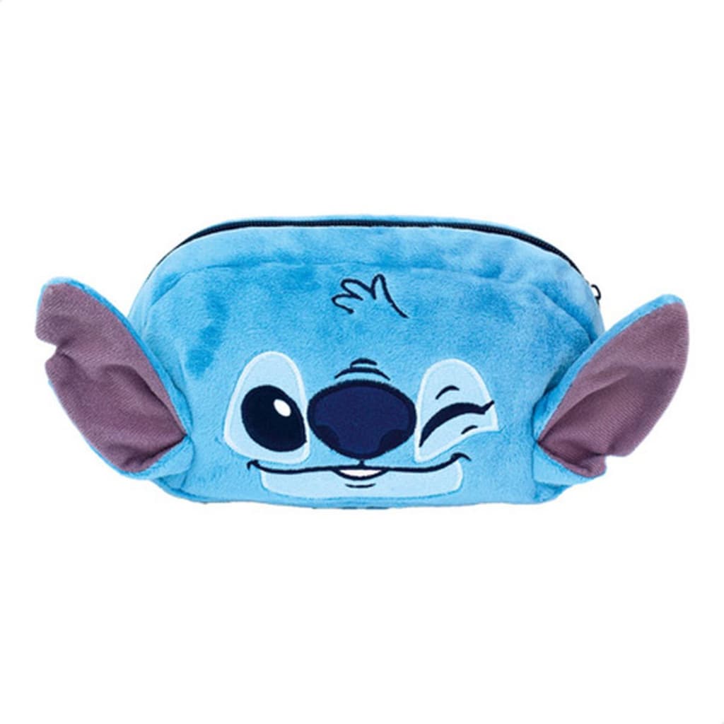 Estojo Escolar Stitch Disney Zíper Jovem Fofinho Organizador