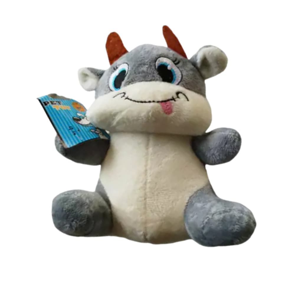 Brinquedo Pelucia Vaquinha Happy com Apito