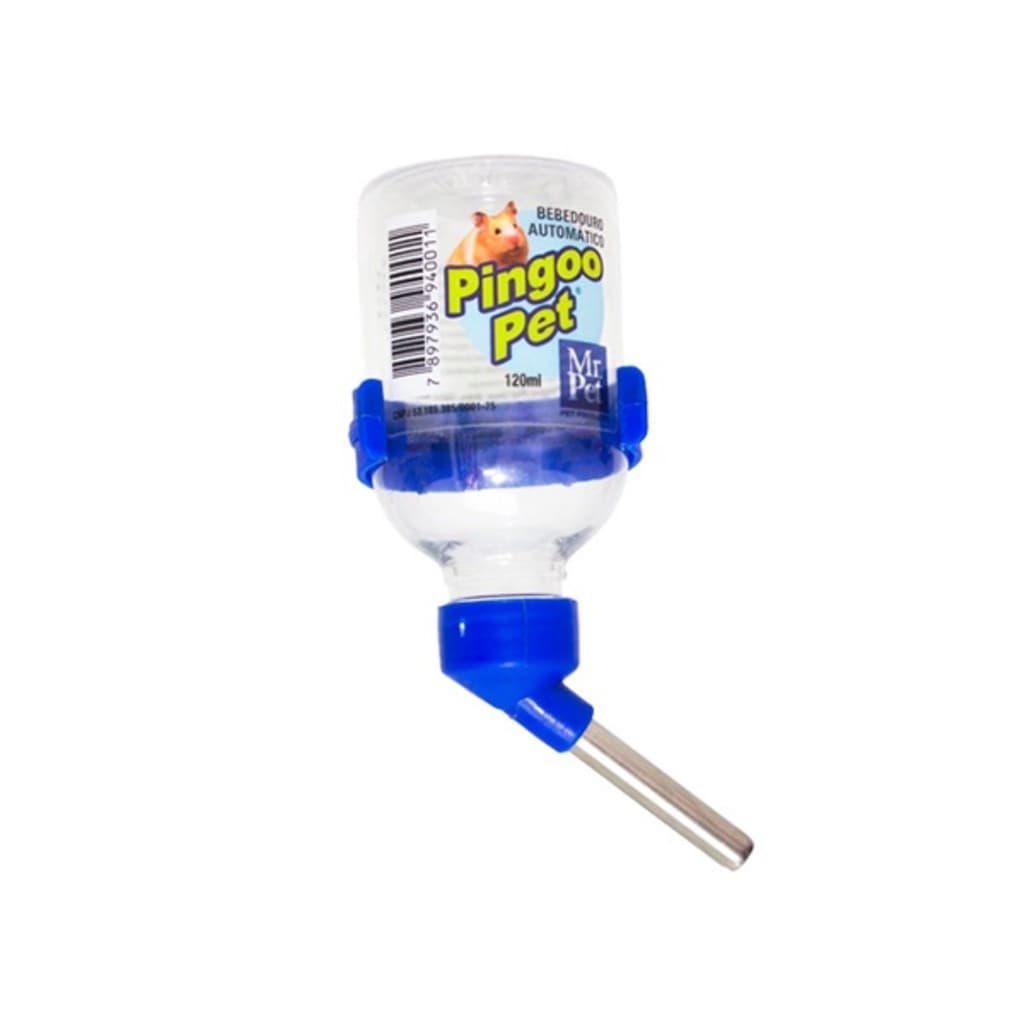 Bebedouro Automático Pingoo Pet Inox Mr. Pet 120 ml Roedores
