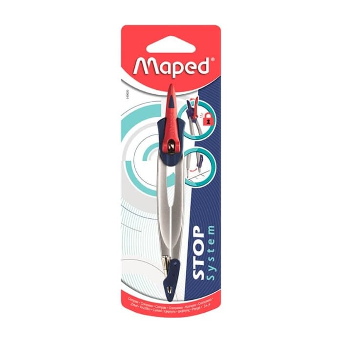 Compasso Stop System Com Alavanca Trava - Maped