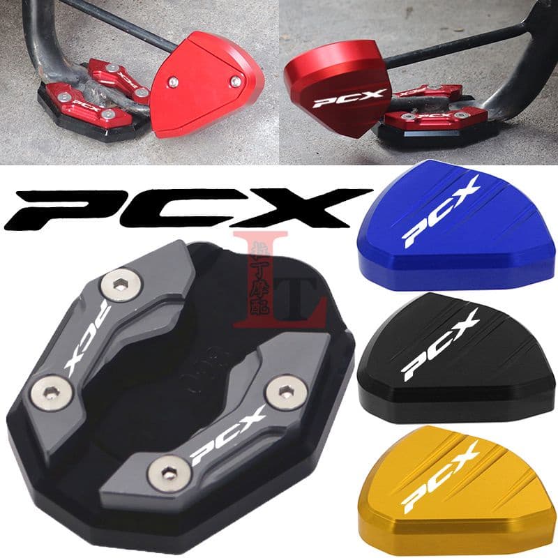 Adequado para Honda PCX160 150 125 Suporte Lateral Modificado Assento Extra Grande Suporte Lateral Pequeno Almofada Bloc