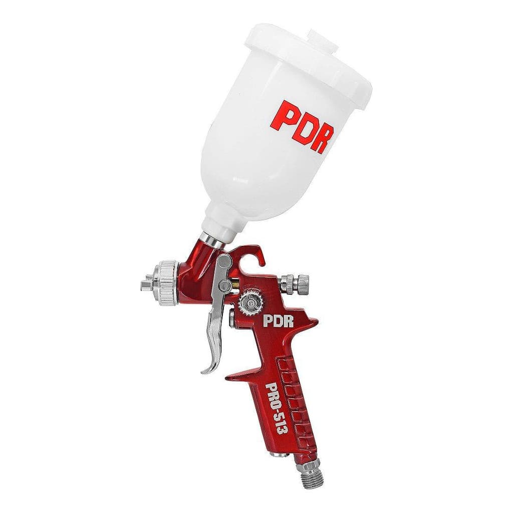 Pistola Pintura Retoque Bico 0,8mm 250ml Ar Direto Tufao