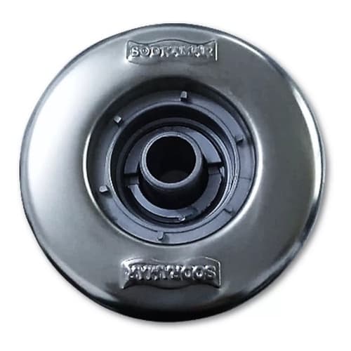 Bico de Retorno Agua Piscina Dispositivo Retorno Piscina Alvenaria Sodramar 50mm Acabamento Inox