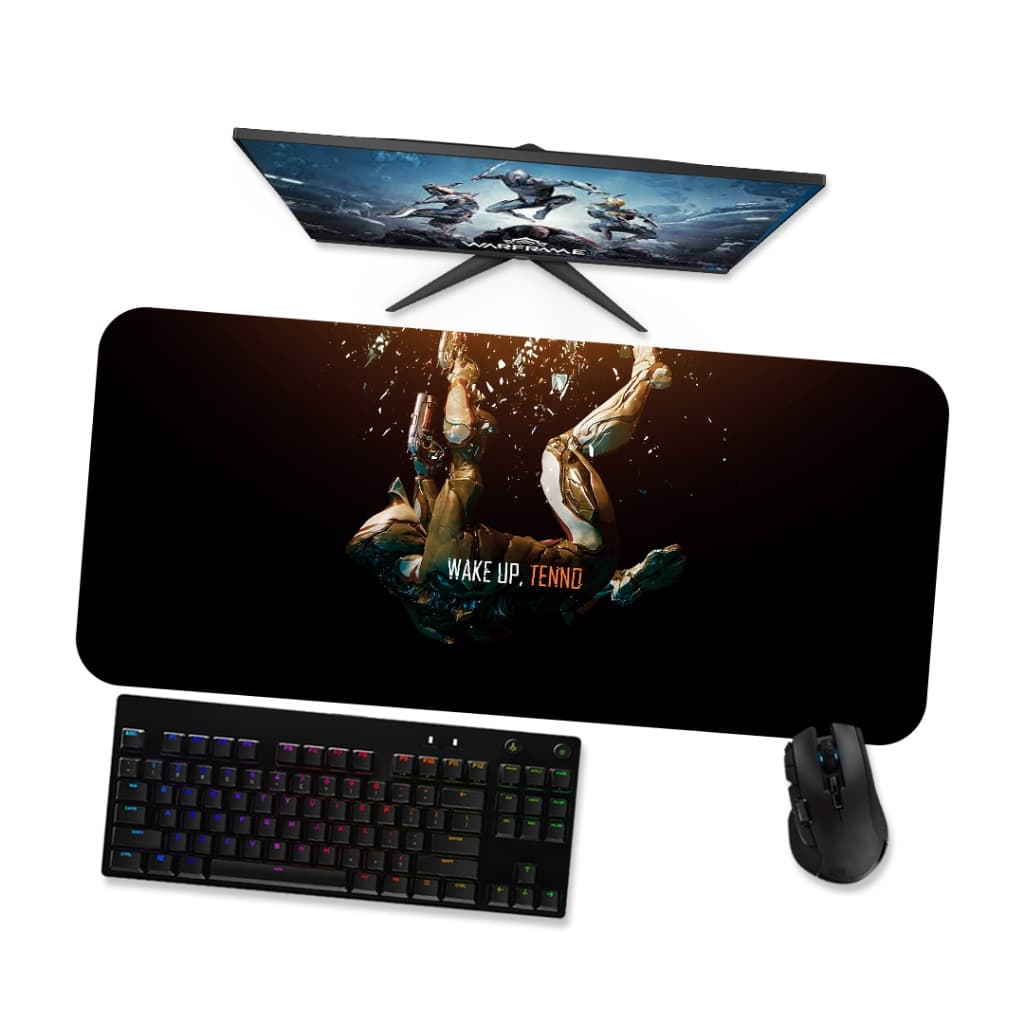 Mouse Pad Gamer Grande  Warframe Tenno 1  90x40 80x40 60x40 70x30 45x40