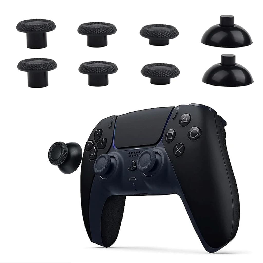 Kit 8 Peças Botão Analógico Competitivo Para Ps4 Ps5 e Ps5 Edge