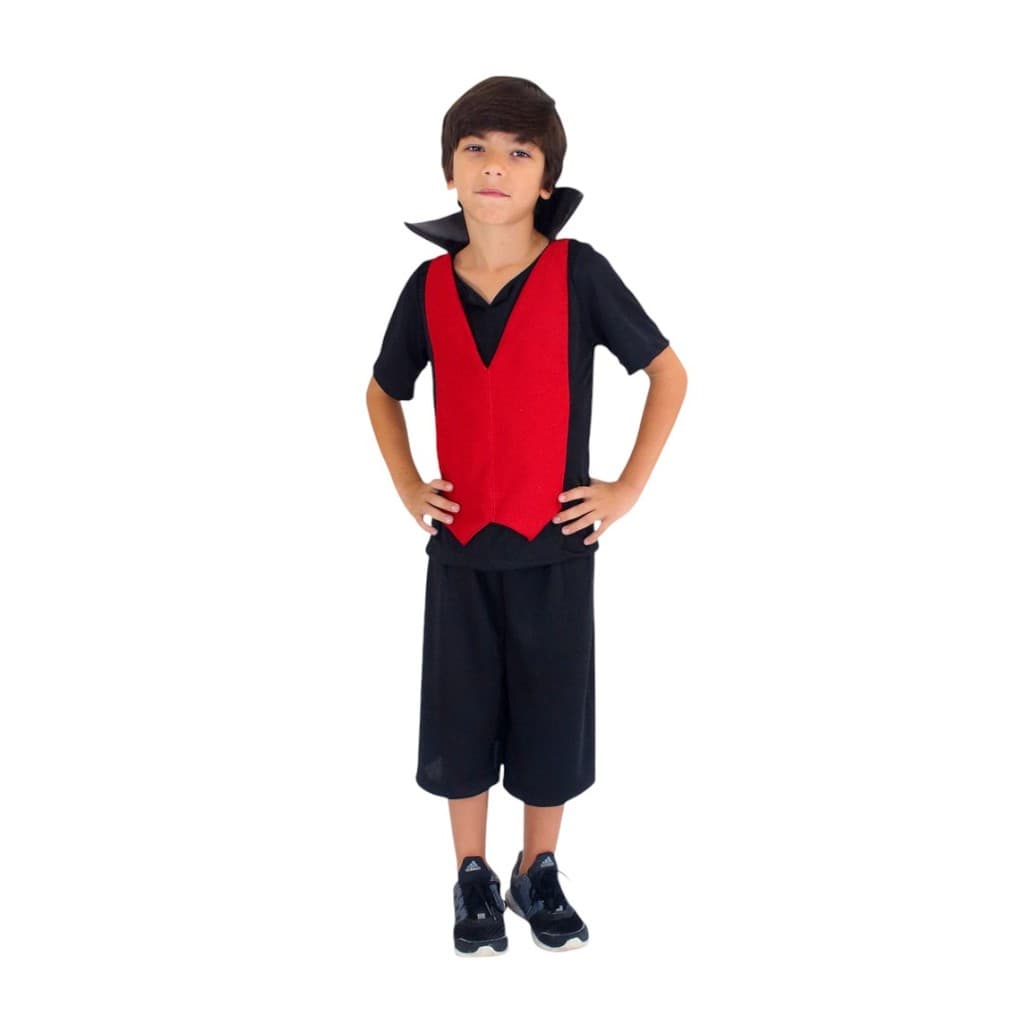 Fantasia Carnaval Infantil fantasia de vampiro infantil Edward - Fantasia de Carnaval de menino
