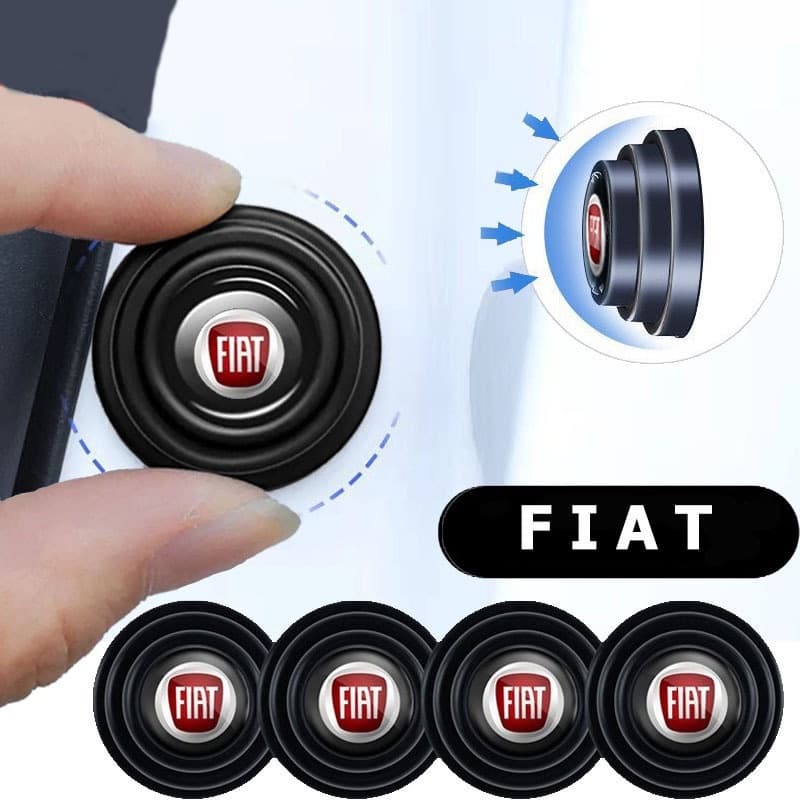 Para Porta De Carro Fiat Anti-Choque Colisão Autocolante À Prova De Som Uno Toro 500 Bravo Punto Palio Argo Stilo Strada Mobi Acessórios