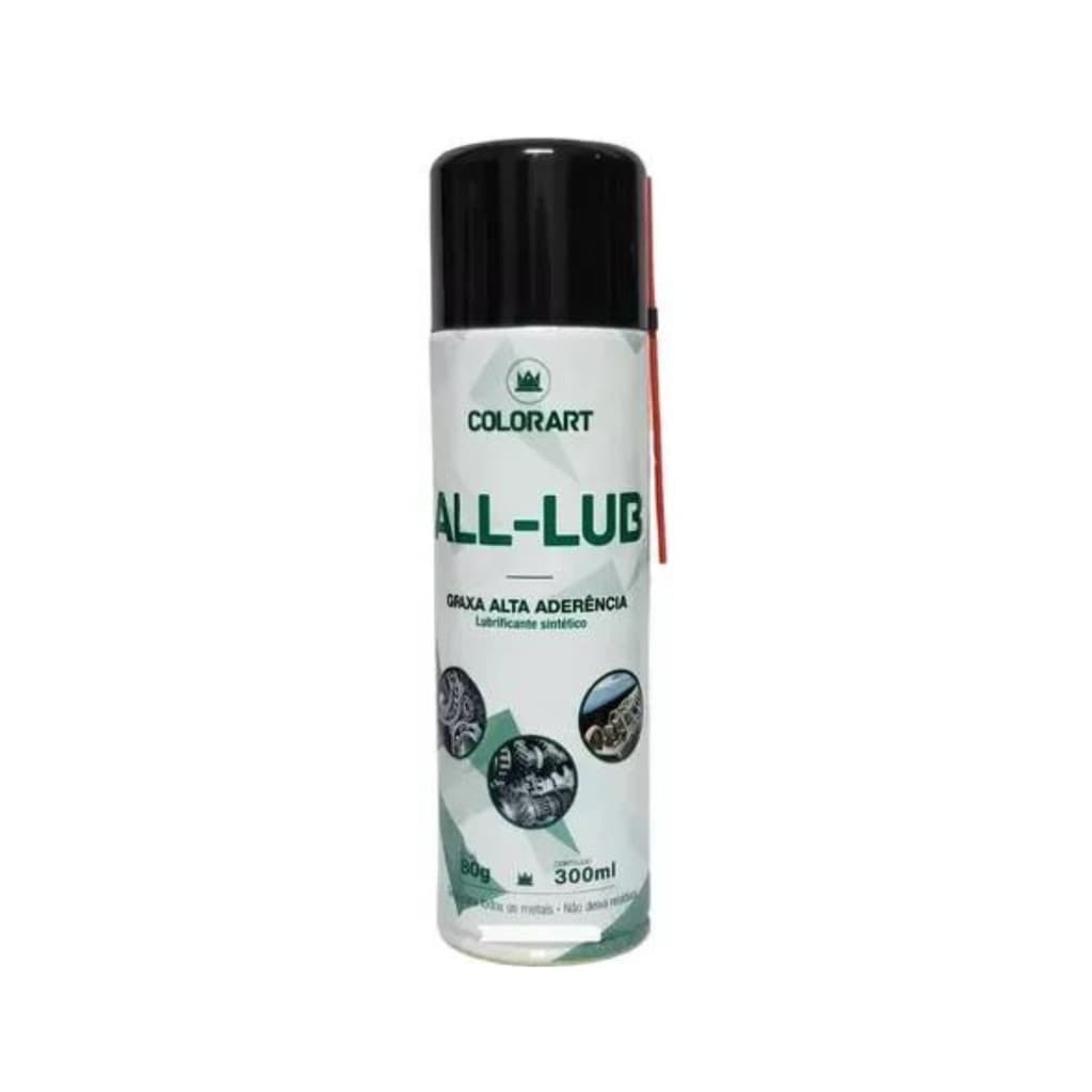SPRAY ALL LUB GRAXA DE ALTA ADERENCIA COLORART