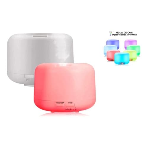 Umidificador Difusor Aromatiza Óleos Essenciais