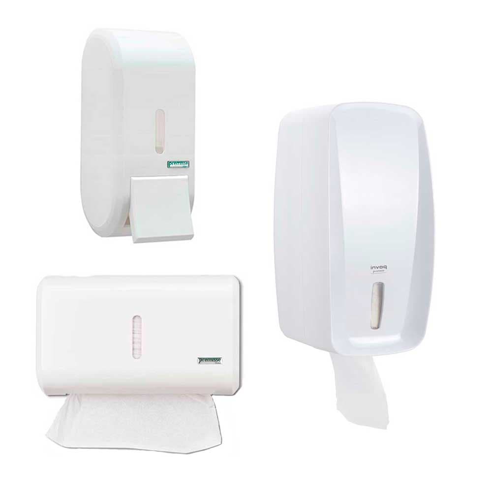 toalheiro suporte interfolhas dispenser papel higiênico cai cai porta sabonete sabão líquido álcool gel banheiro