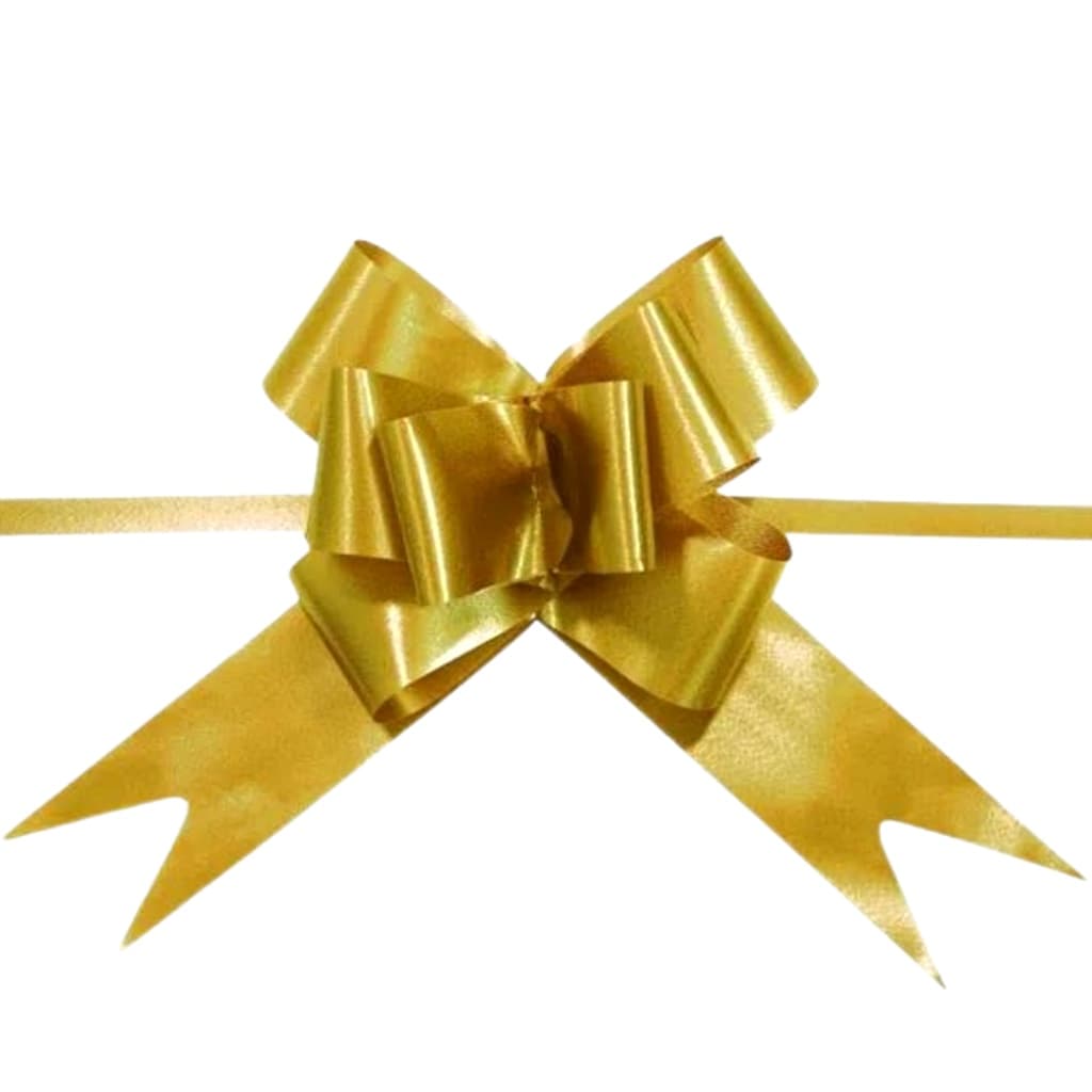 10 Laços Mágico Pronto Fácil Grande 30mm Natal Presente Fita Dourado Vermelho Sortido Prata Embrulho