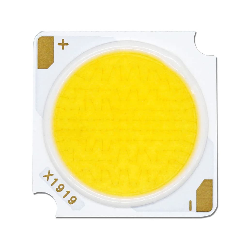 12W 18W 24W 30W 36W 42W DC36-39V Bridgelux Chip LED COB Diodo Emissor De Luz 19 * 19mm DIY Acessórios De Fonte De Pista