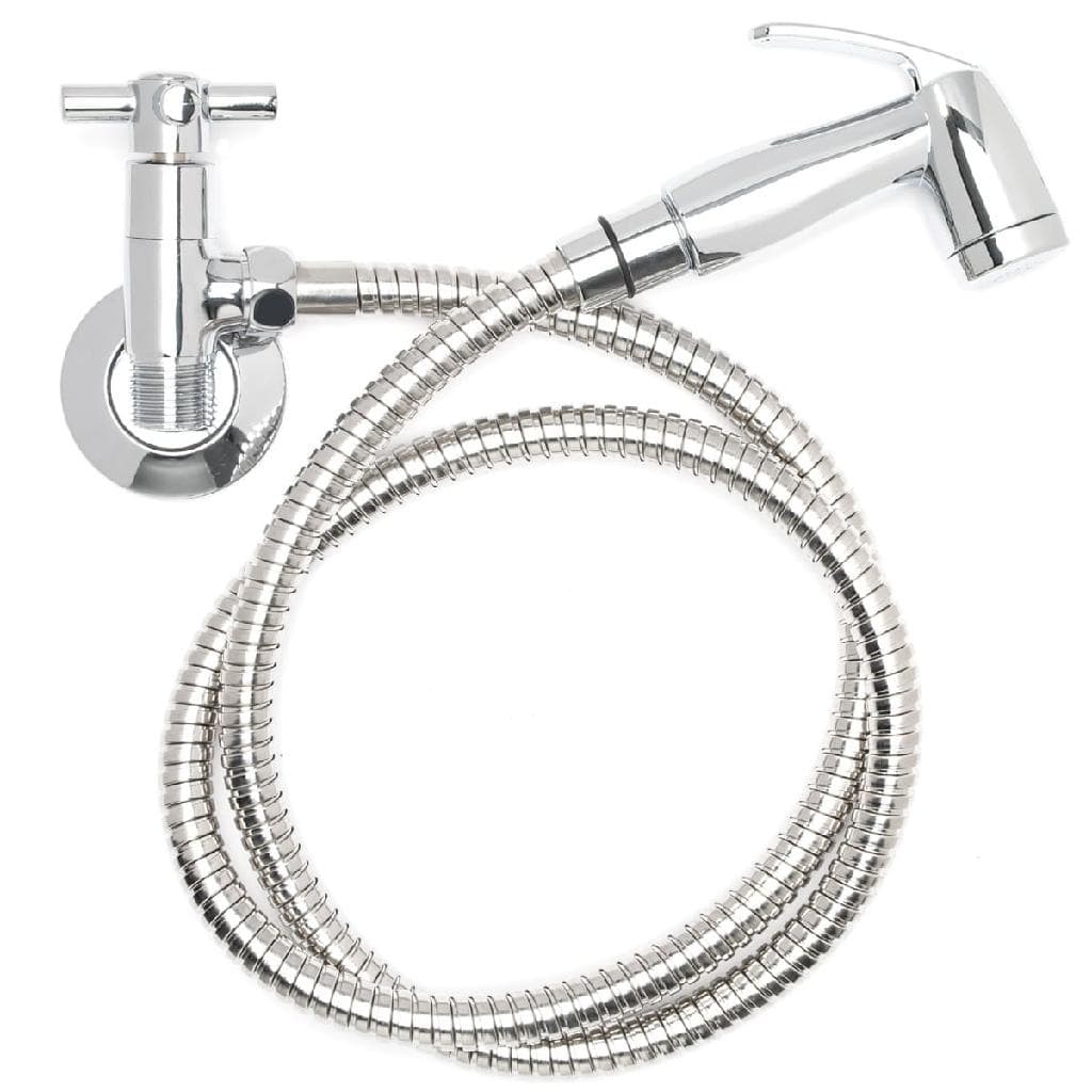 Ducha Higiênica Cromada Estrela Acionamento Com 1/4 de Volta