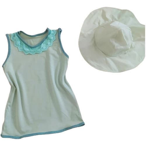 Vestido Bebe 6 A 9 Meses Com Chapéu Roupa De Bebe Menina