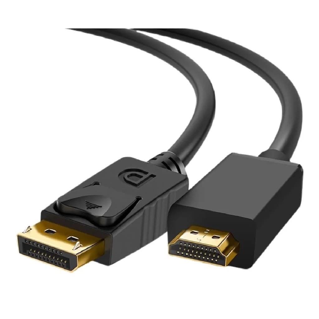 Cabo Adaptador Displayport Para Hdmi 4k Dp Hdmi 1,8 Metros HDTV