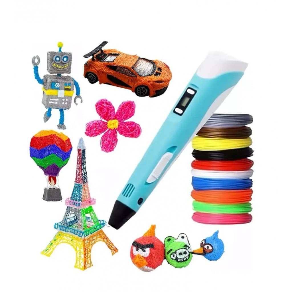 Caneta de Impressão 3D Infantil Profissional Tridimensional