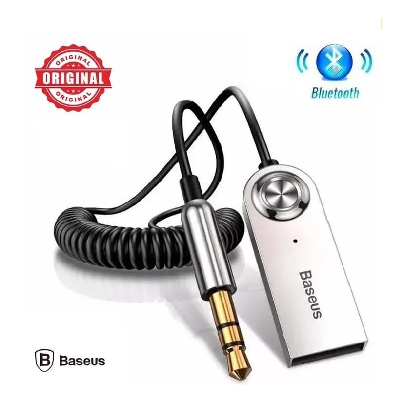 Adaptador Bluetooth Receptor Toca Musica No Carro Celular P2
