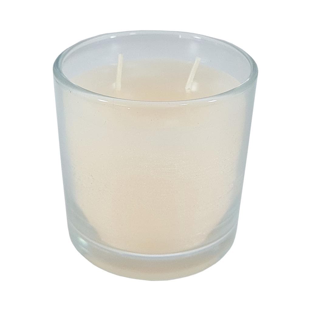 Vela Perfumada Aromatica de Baunilha Copo De Vidro Com 265ml