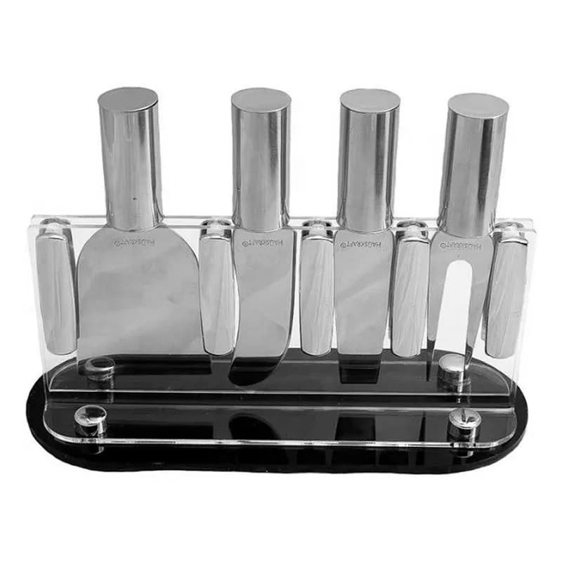 Kit Conjunto Cortador para Queijo 5 Peças