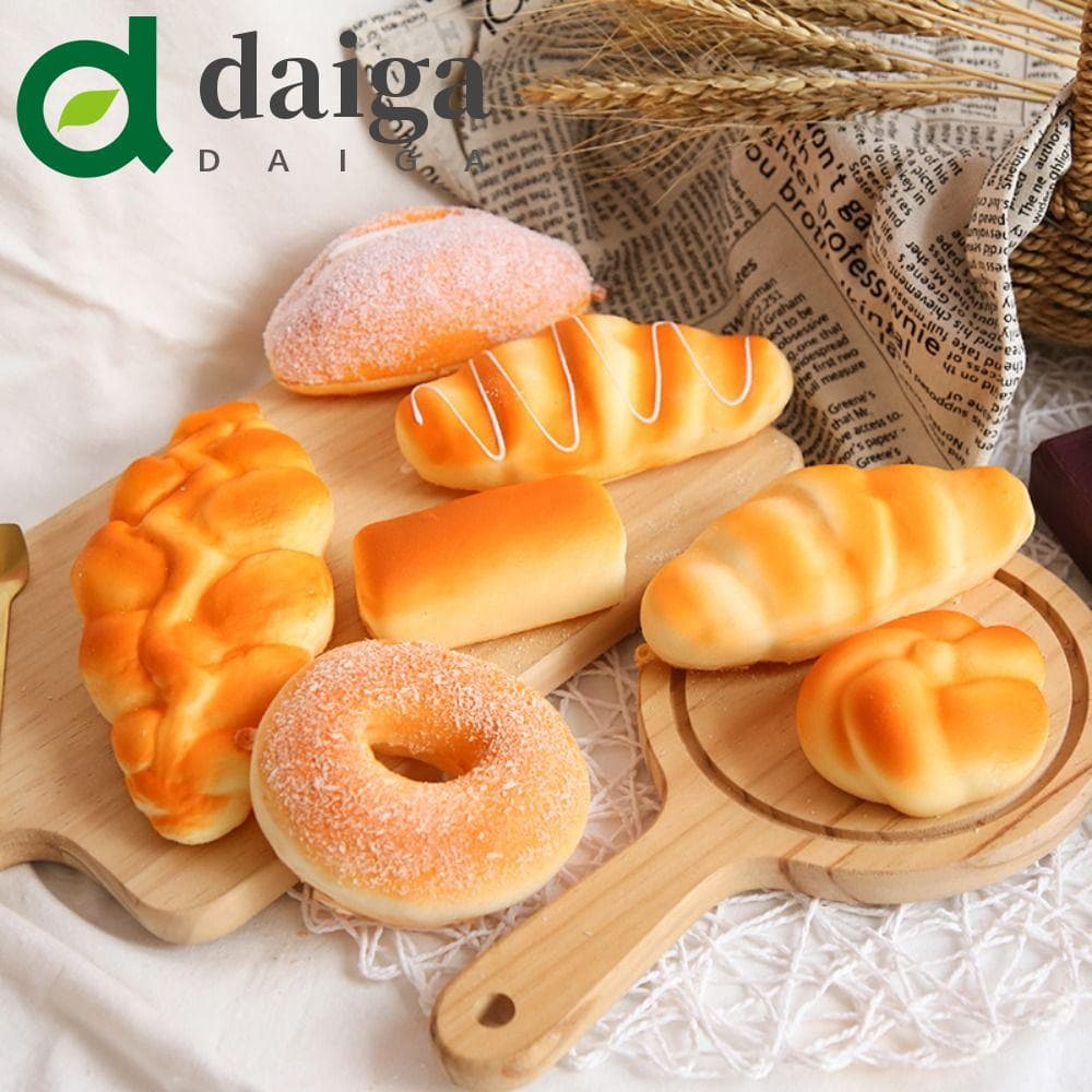 DAIGA Simulação Pão SqueezeToys , Comida Tease Pessoas Simulado Brinquedo De Artificial , Falsa