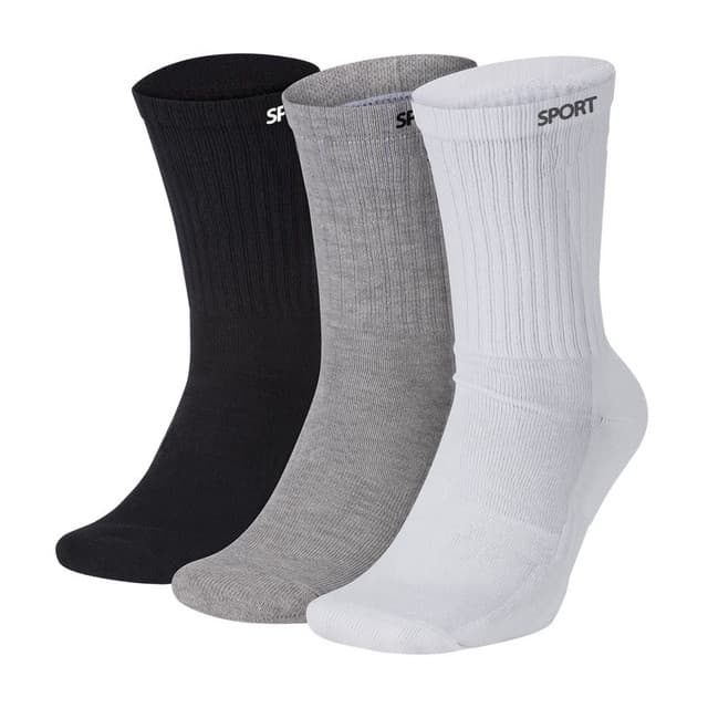 Kit Com 30 Pares de Meias Sport Masculino