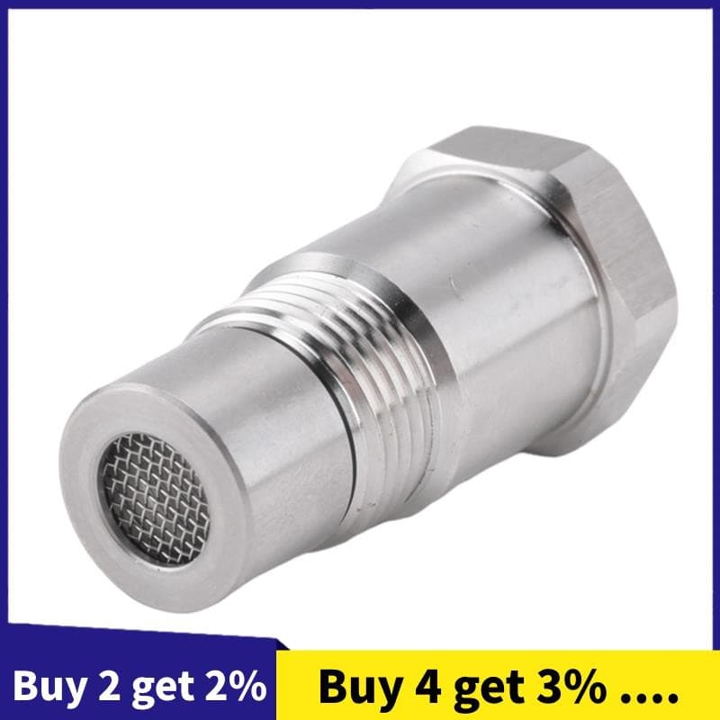 1Pcs Oxigênio O2 Sensor Espaçador Adaptador Bung Conversor Catalítico Fix Check Light