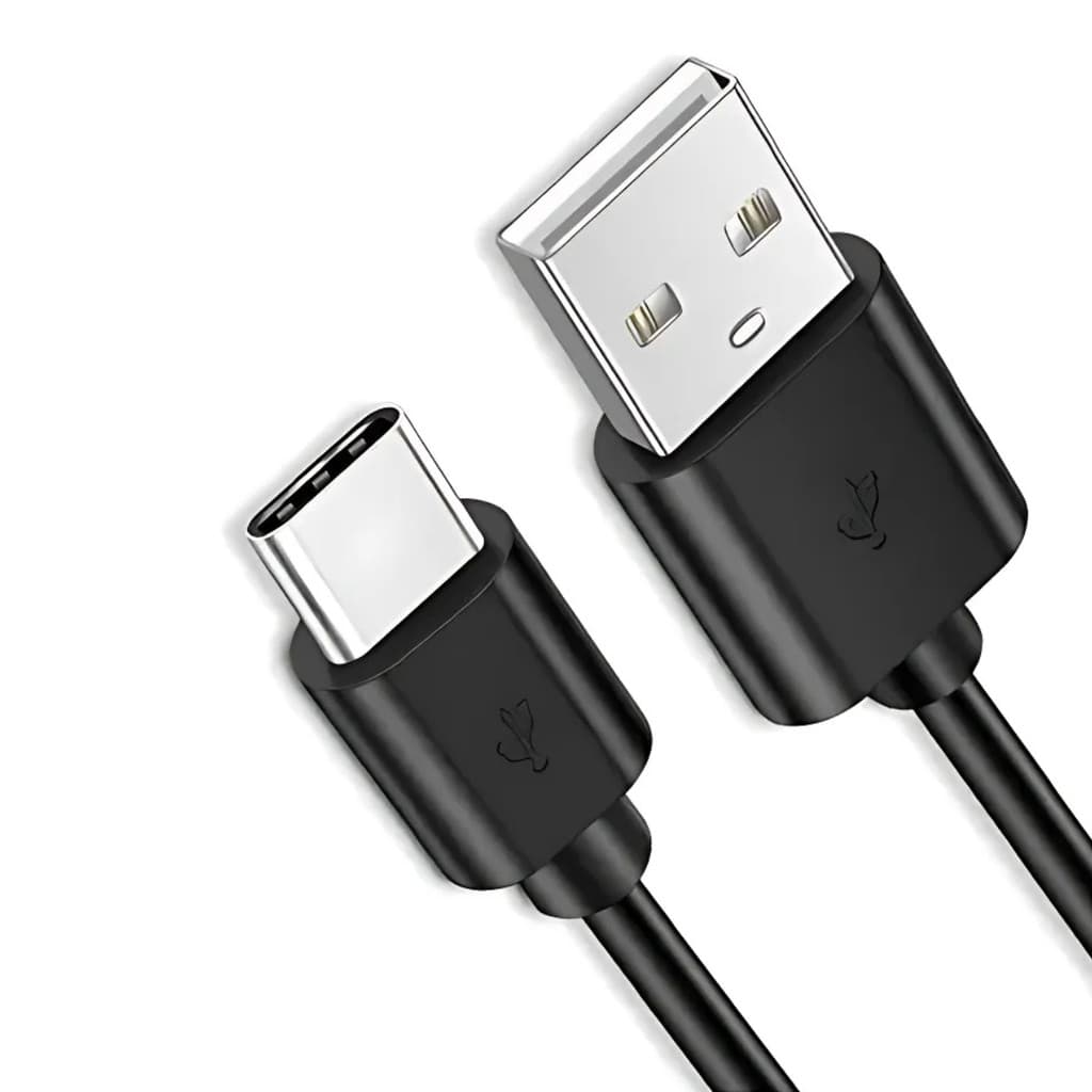 Cabo Usb Tipo C Turbo Carregamento Rápido E Dados 1 Metro