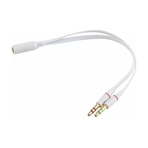 Cabo Para Fone De Ouvido P2 Adaptador Headset Para Videogame
