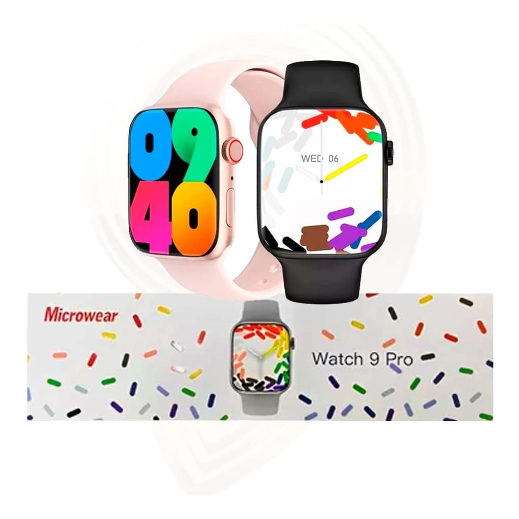 Smart Watch W29 Pro Masculino Feminino Original Serie 9 47mm Android iOS Bluetooth