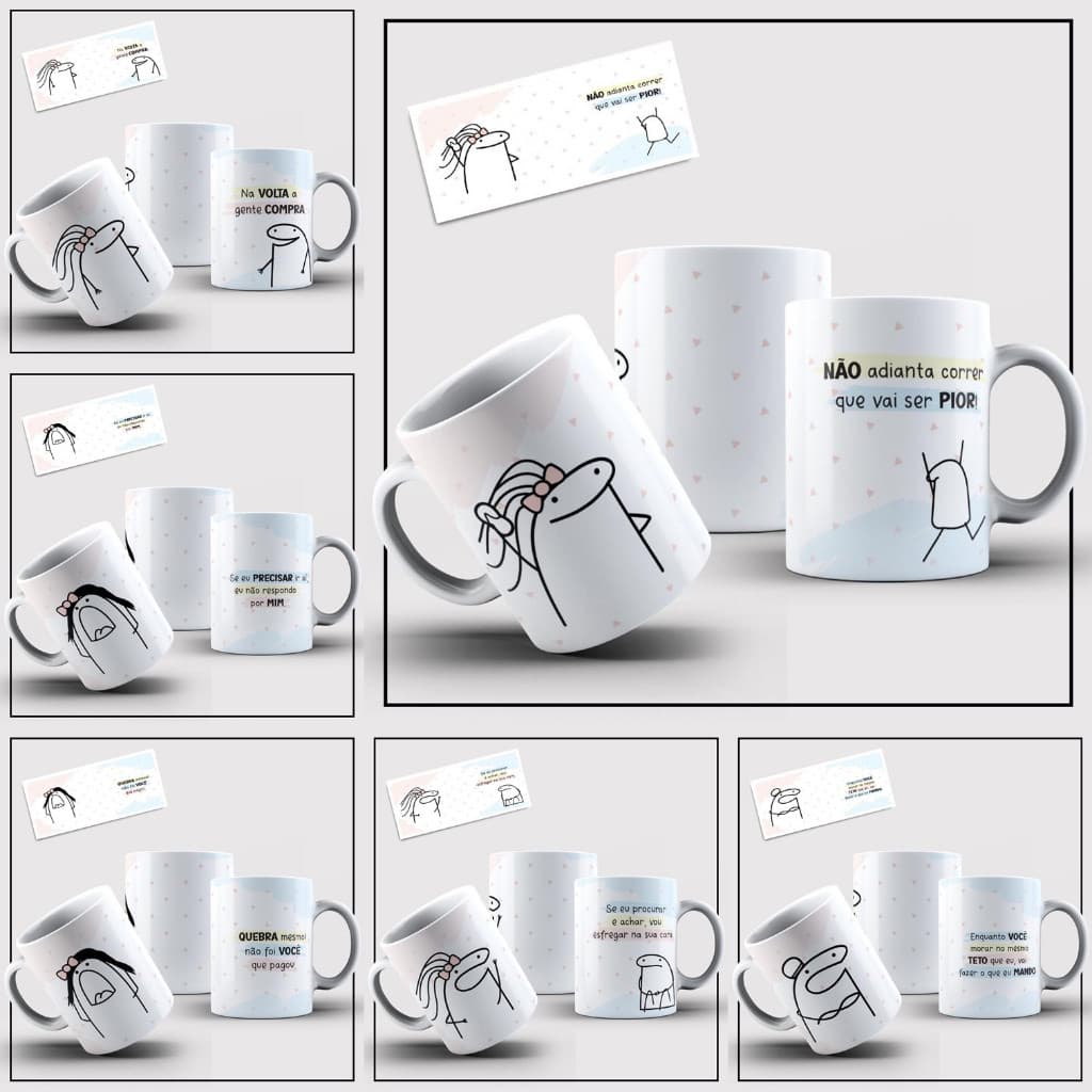 Caneca flork dia das mães vários modelos engraçados 325ml vl19 modelo 2