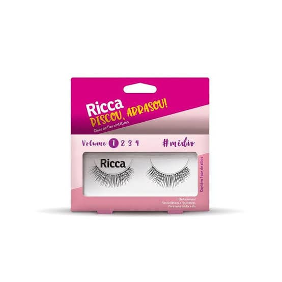 Cilios Ricca 301 fios sinteticos