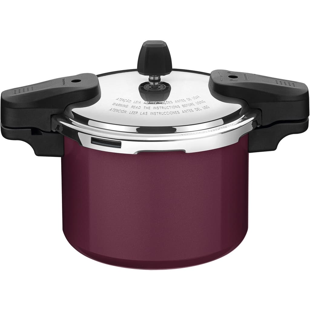 Panela de Pressão Tramontina Alumínio Torino 4,5L Vermelho
