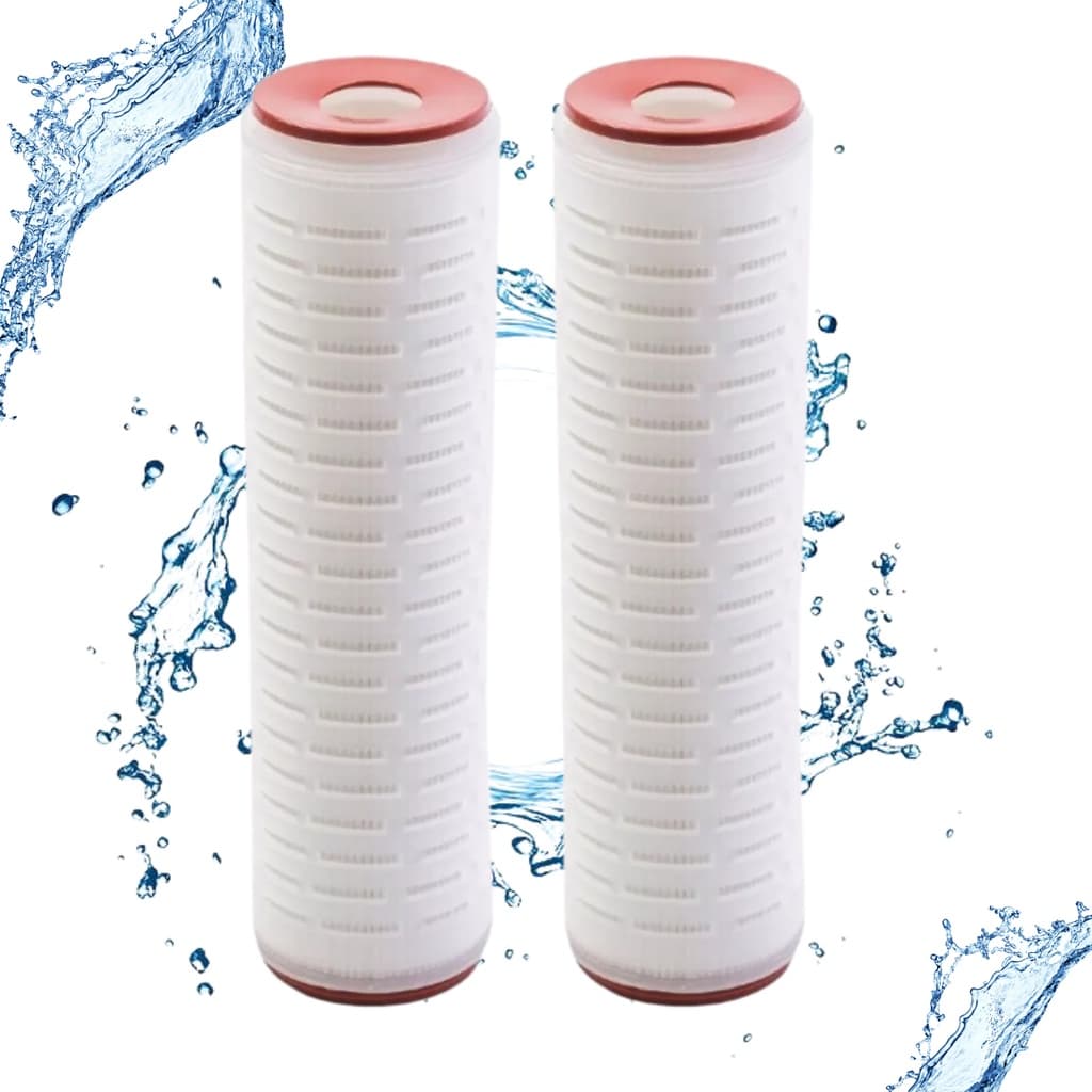 Kit 2 Plissado Absoluto Retenção Bacteriológica