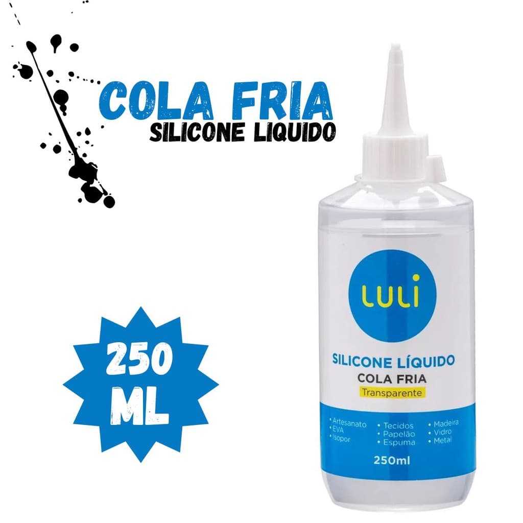 Cola de Silicone Liquido Luli 250ml