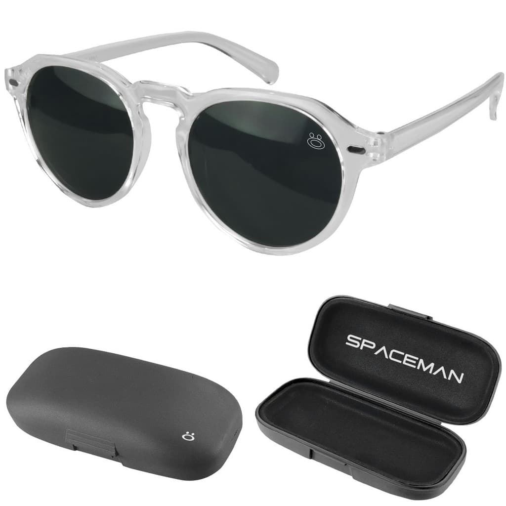 oculos sol masculino vintage casual verão proteção uv + case estiloso presente acetato Polarizado