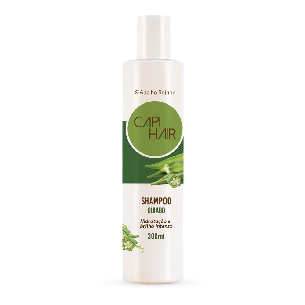 CAPI HAIR SHAMPOO QUIABO HIDRATACAO E BRILHO INTENSO 300ML