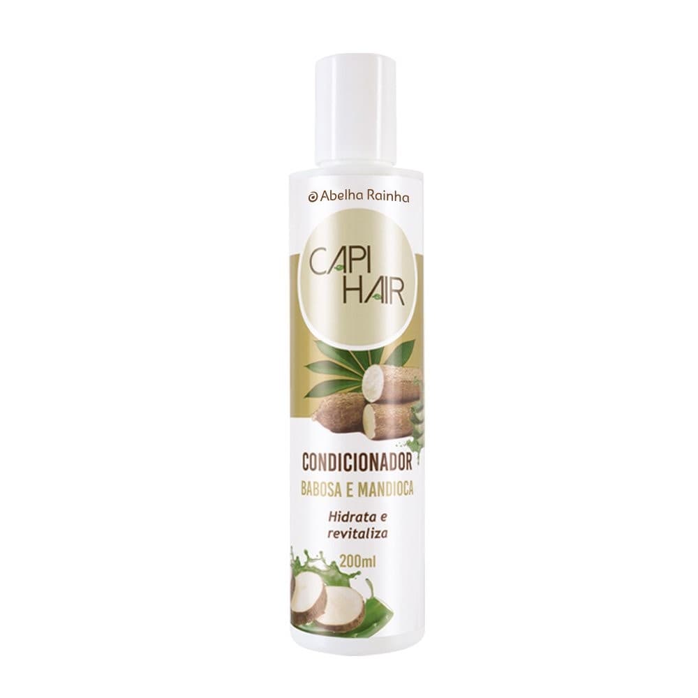 CAPI HAIR CONDICIONADOR HIDRATACAO REVITALIZADORA BABOSA E MANDIOCA 200 ML