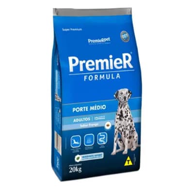 PremieR Formula Cães Adultos Porte Médio 20kg
