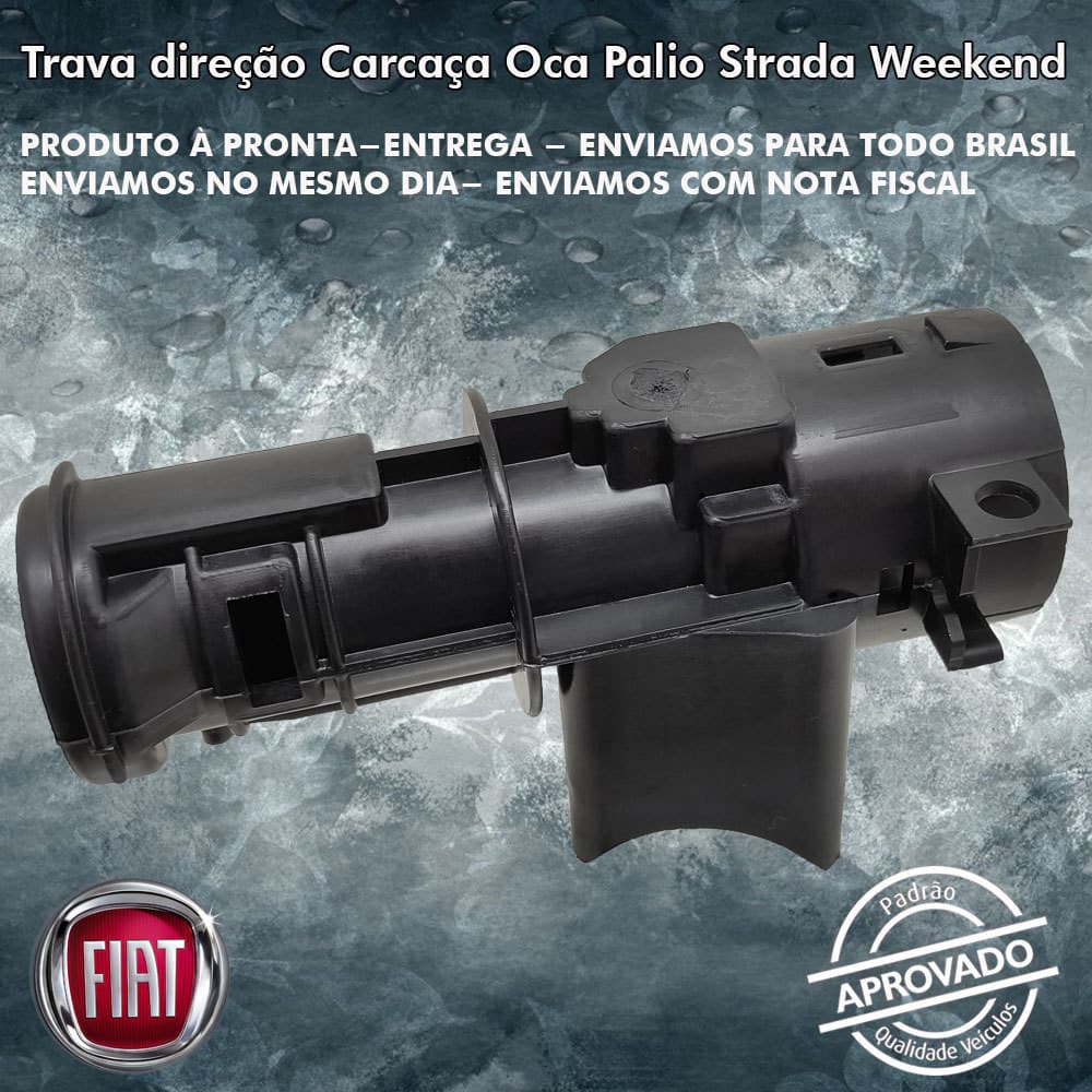 Trava direção Carcaça Oca Palio Strada Weekend