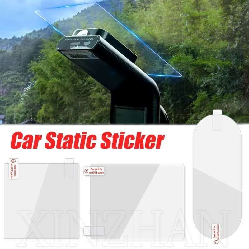 Autocolante De Fixação De Câmera Dash Cam ETC/Inspeção De Carro Aplicador De/Película Transparente Estática/Pára-Brisas Autocolantes Eletrostáticos Dupla Face