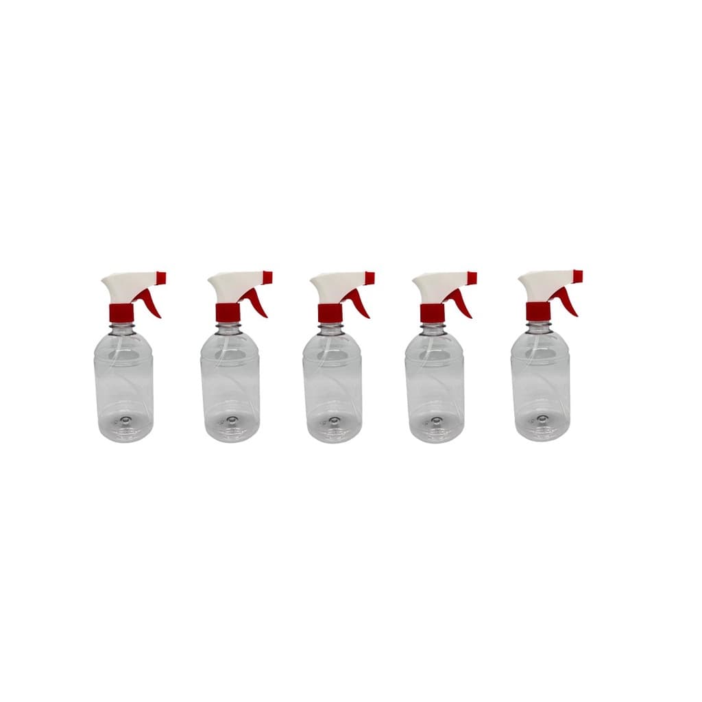Kit 5 Frasco Pulverizador Borrifador 500 ML