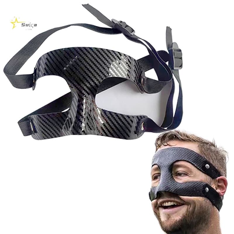 Awhrtwb Esportes Máscara Facial Feminino Meninas Nariz Guarda Rosto Para Quebrado Futebol Basquete Treino Atlético Softb