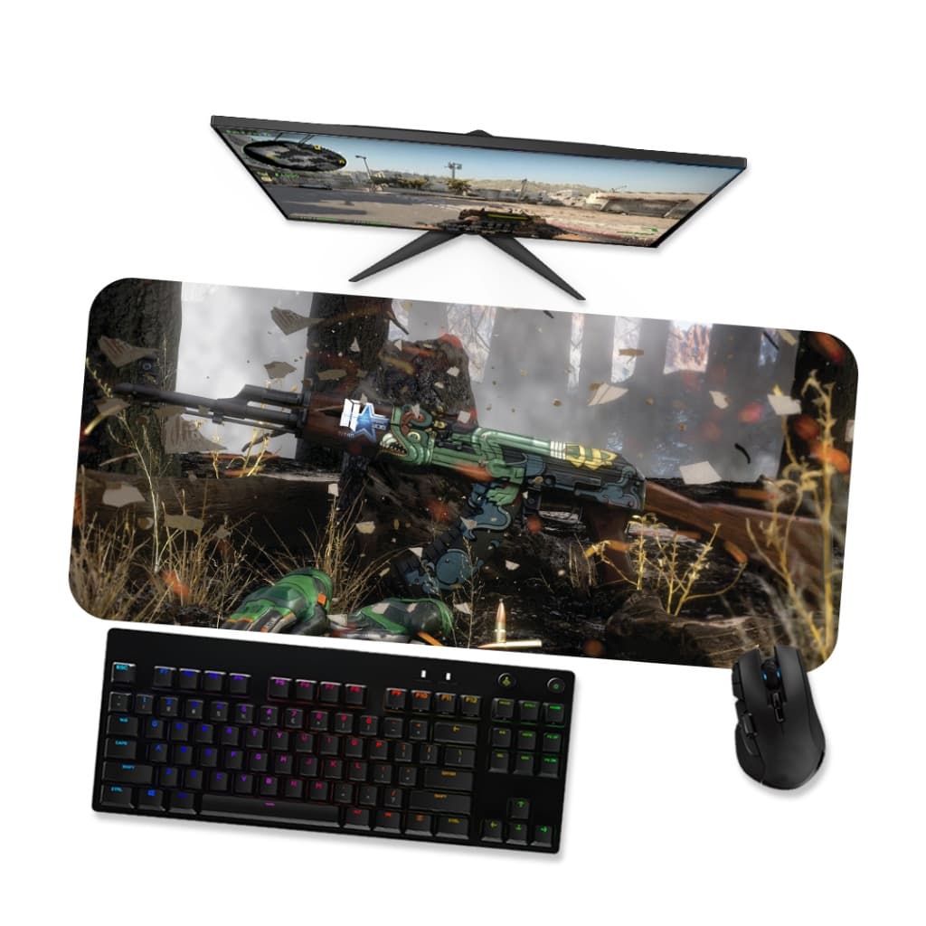 Mouse Pad Gamer Grande CSGO  AK 47 FIRE SERPENT 2 90x40 80x40 60x40 70x30 45x40