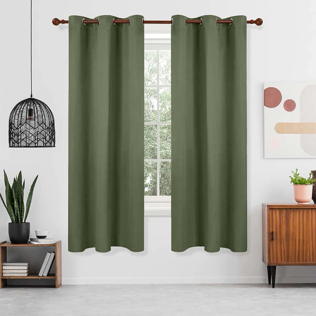 Cortina Semi-Blackout 3.00m x 1.70m - Musgo