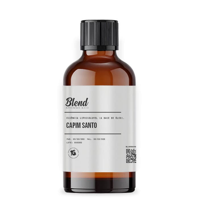 Essência Óleo Concentrada Capim Santo - 100ml