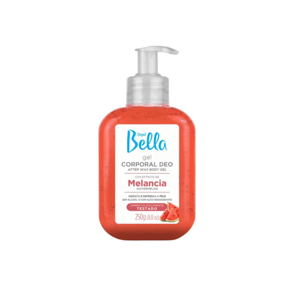 Gel Depil Bella Corporal Melancia 250g
